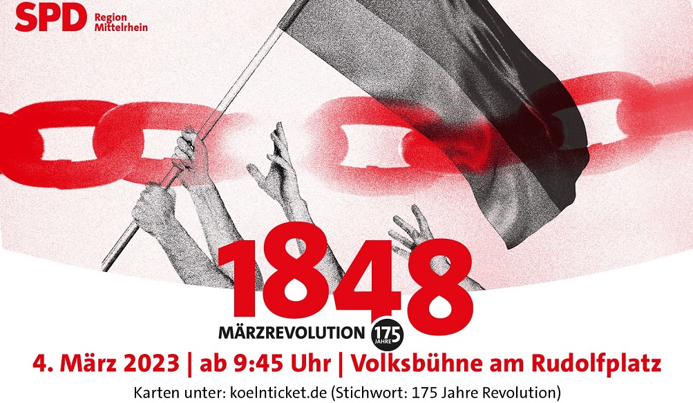 175 JAHRE REVOLUTION IN EUROPA – EIN GUTER GRUND ZU FEIERN!