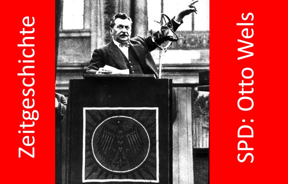 23.03.1933: Die SPD stimmt gegen das Ermächtigungsgesetz