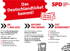 Ob Bodensee oder Rügen – mit dem Deutschlandticket kannst Du jetzt Deutschlands schönste Ecken entdecken. Auf geht’s! Fahre ab 1. Mai mit dem 49-Euro-Ticket durchs ganze Land – oder einfach zum Job.